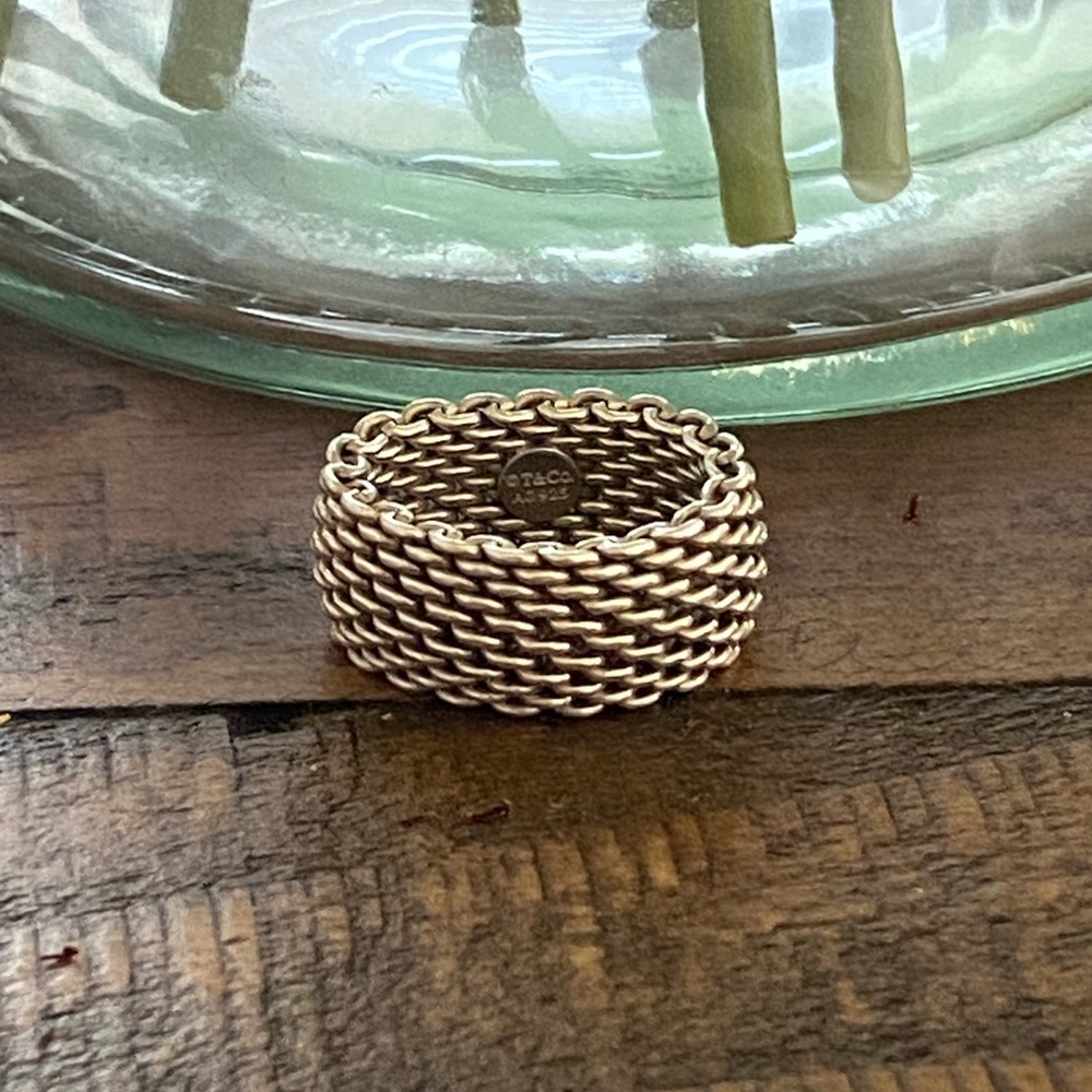 Tiffany Somerset Mesh Ring